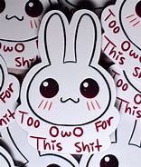 Image result for Owo Sticker