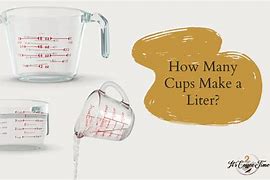 Image result for What Items Can We Measure Liters With