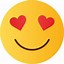 Image result for Android Heart Eyes. Emoji