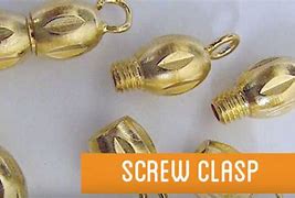 Image result for Screw Clasp