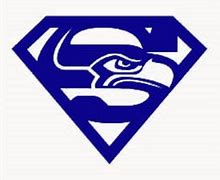 Image result for Seahawks Superman Logo