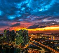 Image result for Overlooking City Night