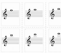 Image result for Piano Treble Clef Flashcards