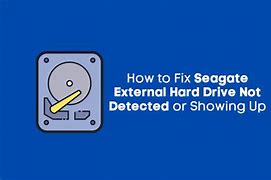 Image result for Seagate 1TB External Hard Drive Not Detected