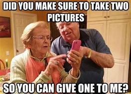 Image result for Old Folks Home Cell Phone Meme