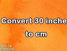 Image result for CMVs Inches Conversion Chart