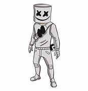 Image result for How to Draw Skin Marshmello Fortnite