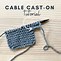 Image result for Cable Cast On