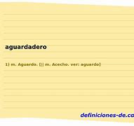 Image result for aguardadero