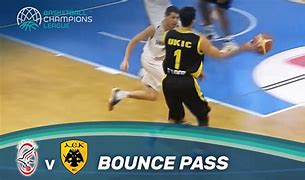 Image result for One-Handed Bounce Pass