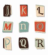 Image result for One Inch Alphabet Letters