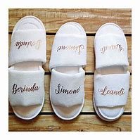 Image result for White Open Toe Slippers with Pink Flower
