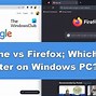 Image result for Firefox vs Chrome