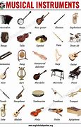 Image result for Music Instruments Types