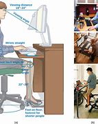 Image result for Ergonomic Computer Desk Setup