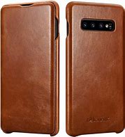 Image result for Leather Samsung S10 Case