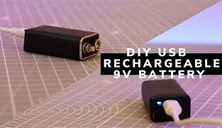 Image result for USB Rechargeable 9V Battery
