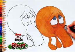 Image result for Qbert Drawing