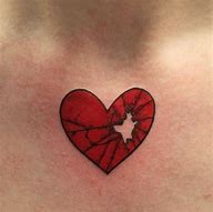 Image result for Broken Heart Tattoo Art
