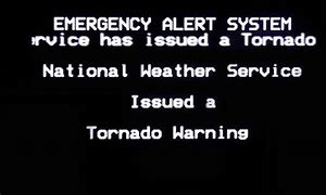 Image result for Emergency Warning System in Television Screen