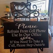 Image result for Please No Cell Phone Use Sign