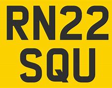 Image result for Square Number Plate