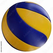 Image result for Blue and Yellow Volleyball