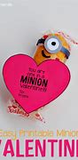 Image result for Valentine Free Printables Minion