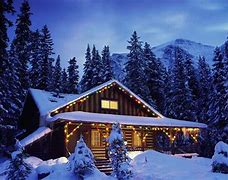 Image result for Free Screensavers Winter Cabins