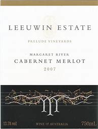 Image result for Leeuwin Estate Prelude Cabernet Merlot