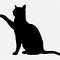 Image result for Cat Shadow Template