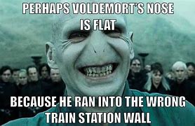 Image result for Harry Potter Memes Voldemort Nose