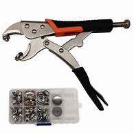 Image result for Heavy Duty Snap Fastener Pliers