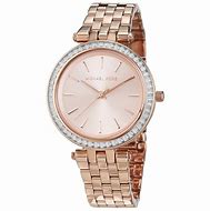 Image result for Michael Kors Stainless Steel Rose Gold Watch