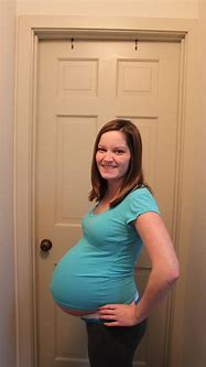 Image result for 39 Weeks Pregnant with Triplets