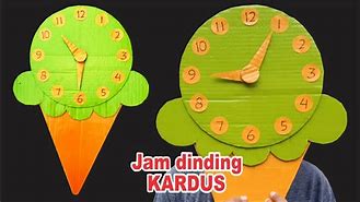 Image result for Jam Kotak Dari Kardus
