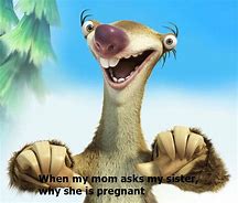 Image result for Evalution of Sid the Sloth Meme
