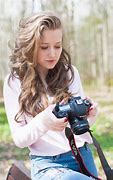 Image result for Teen Photographer with Camera