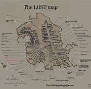 Image result for Lost TV Show Island Map