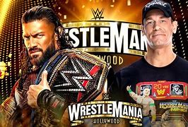 Image result for Roman Reigns vs John Cena Smackdown