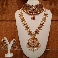 Image result for Indian Gold Jewelry Design