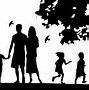 Image result for Family silhouette clip art