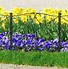 Image result for Decorative Garden Fence Panels
