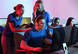 Image result for People Playing Video Games eSports