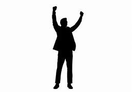 Image result for Silhouette of Man and Woman Celebrating Victory
