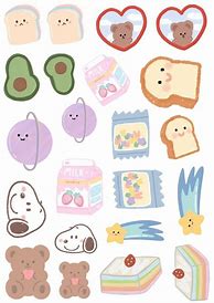 Image result for Cute Sticker Templates