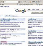 Image result for Google Front Page