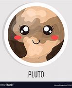 Image result for Sad Cartoon Pluto Planet