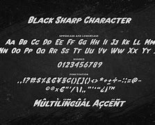 Image result for Dark Sharp Fonts