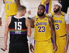 Image result for Lakers Vs. Nuggets Line Up
